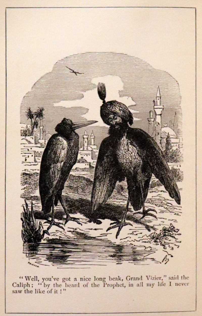 1880 Scarce First US Edition - William HAUFF'S Fairy Tales. Illustrated.