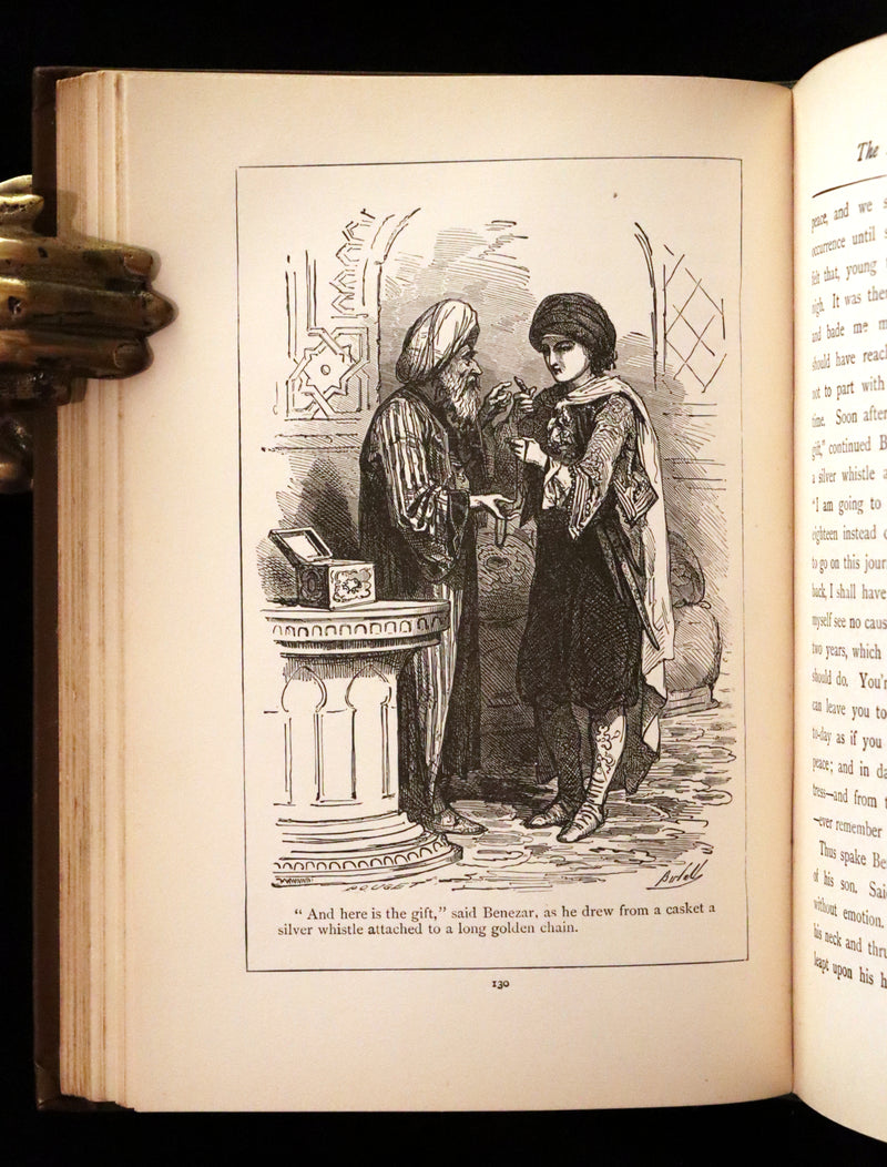 1880 Scarce First US Edition - William HAUFF'S Fairy Tales. Illustrated.