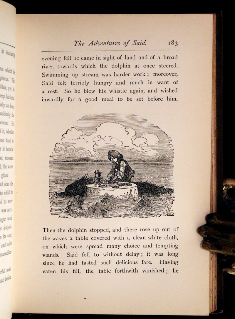 1880 Scarce First US Edition - William HAUFF'S Fairy Tales. Illustrated.