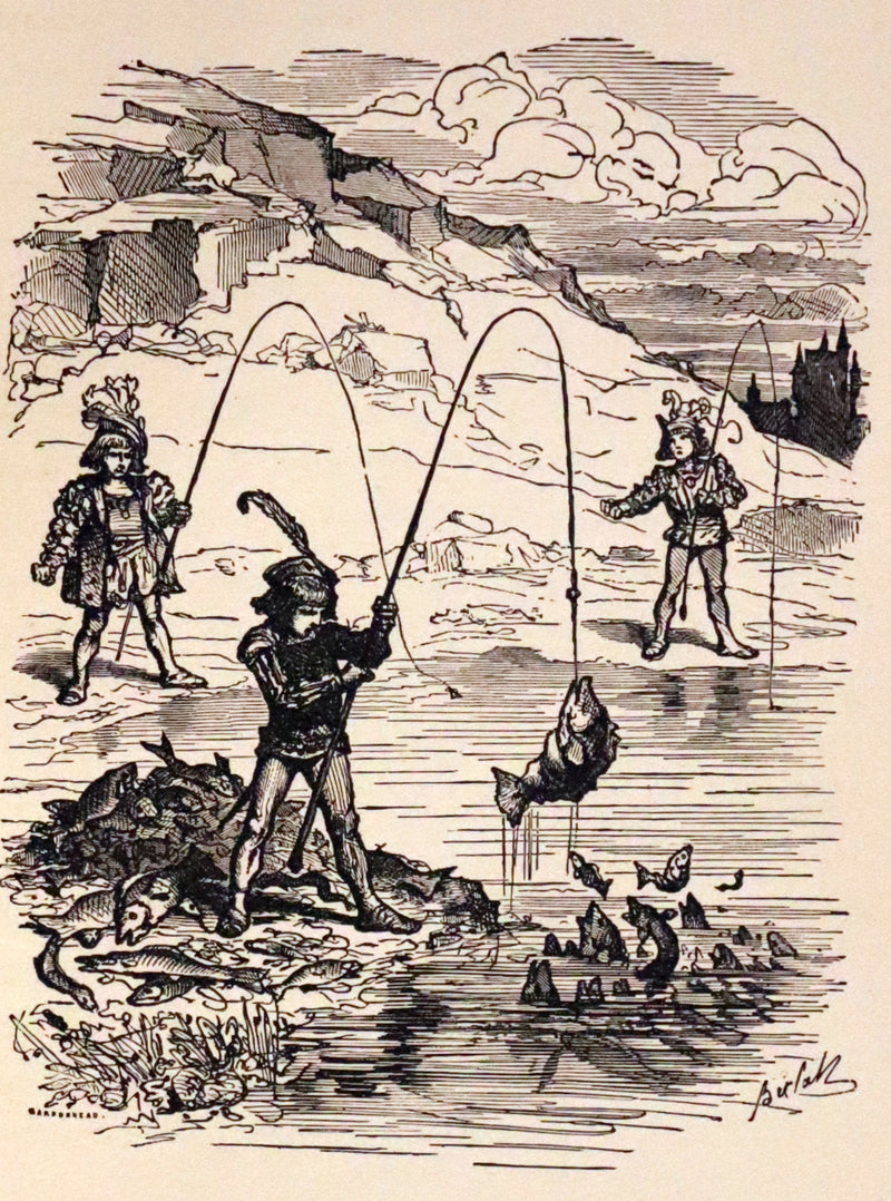 1880 Scarce First US Edition - William HAUFF'S Fairy Tales. Illustrated.