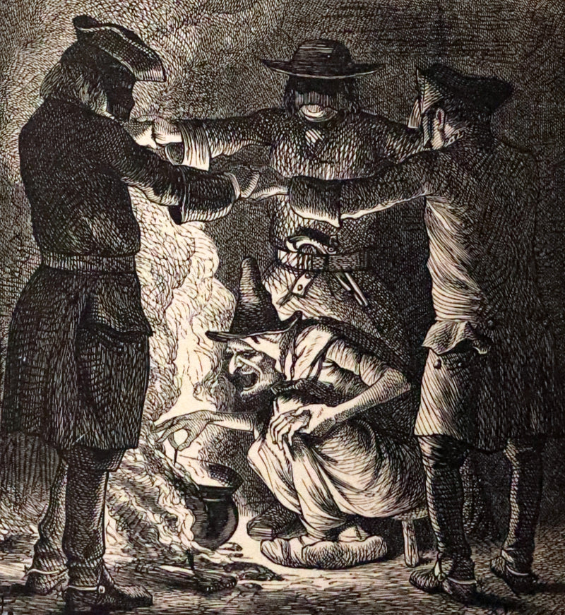 1870 Beautiful Binding - INGOLDSBY LEGENDS Illustrated by Cruikshank, Leech and Tenniel.