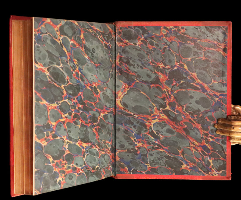 1870 Beautiful Binding - INGOLDSBY LEGENDS Illustrated by Cruikshank, Leech and Tenniel.