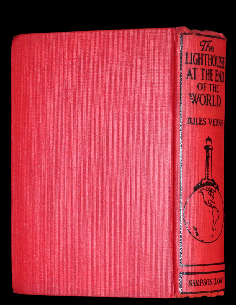1927 Rare Early Edition - JULES VERNE, The Lighthouse at the End of the World.