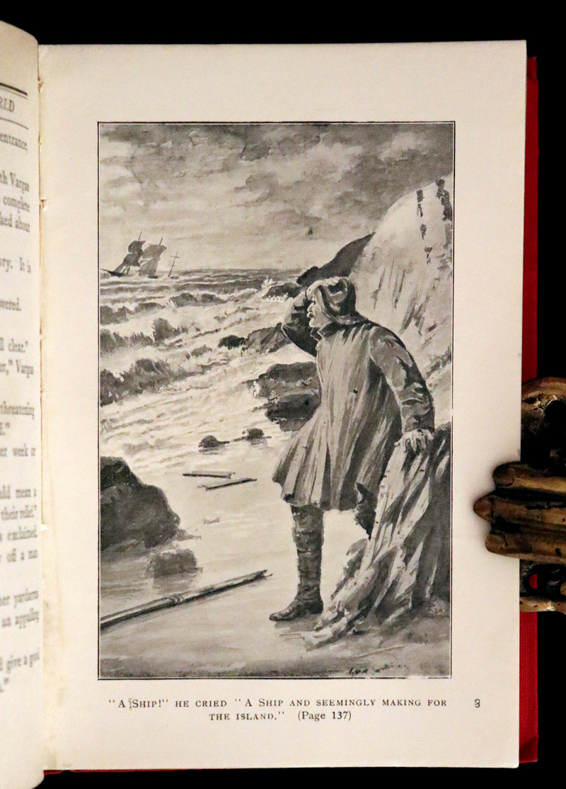 1927 Rare Early Edition - JULES VERNE, The Lighthouse at the End of the World.
