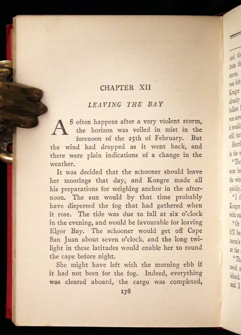 1927 Rare Early Edition - JULES VERNE, The Lighthouse at the End of the World.