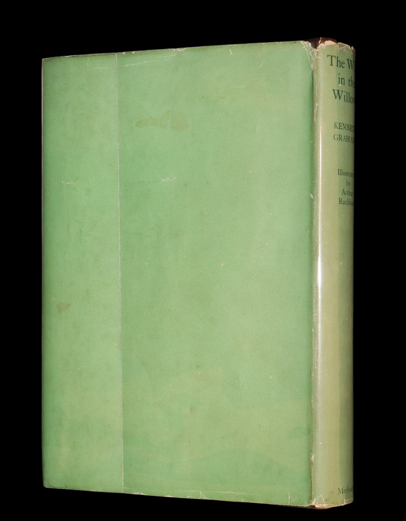 1950 Rare First RACKHAM Edition - The WIND IN THE WILLOWS by Kenneth Grahame.