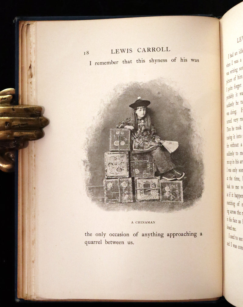 1899 First Edition - The Story of Lewis Carroll. Told for young people by the real Alice in Wonderland, Miss Isa Bowman.