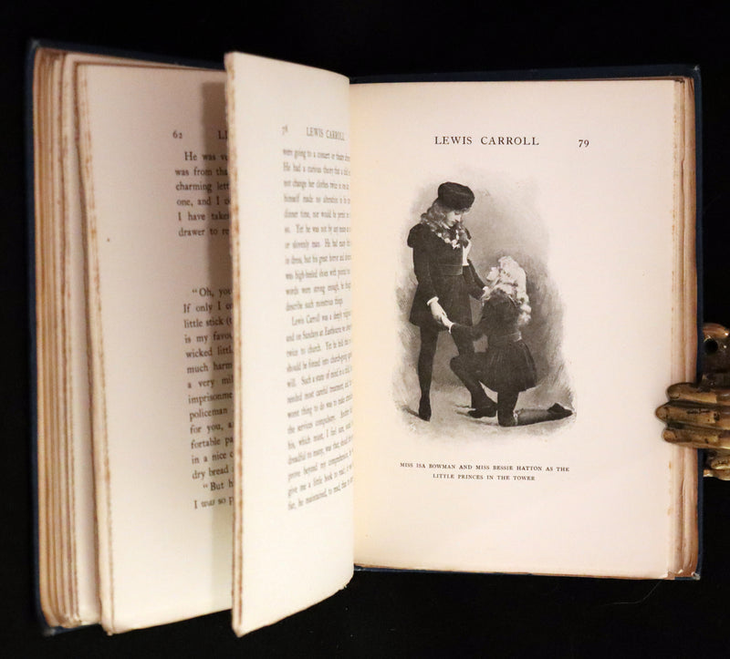 1899 First Edition - The Story of Lewis Carroll. Told for young people by the real Alice in Wonderland, Miss Isa Bowman.