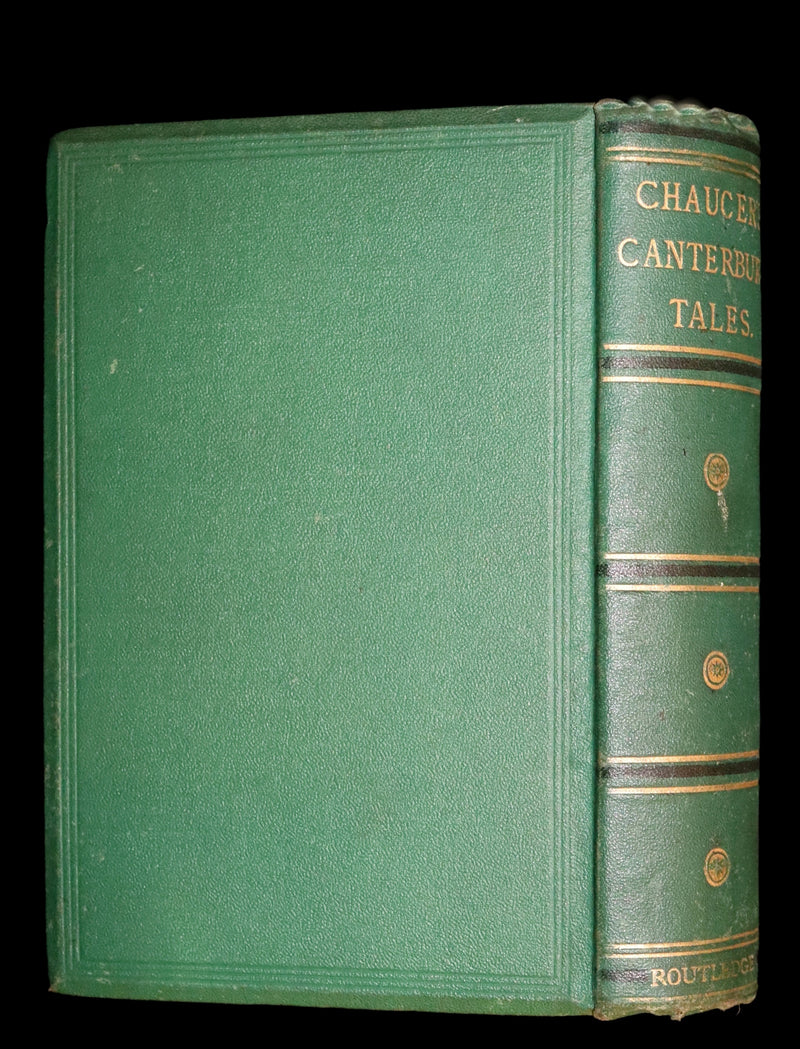 1867 Rare Victorian Book - The Canterbury Tales by Chaucer illustrated by Corbould.
