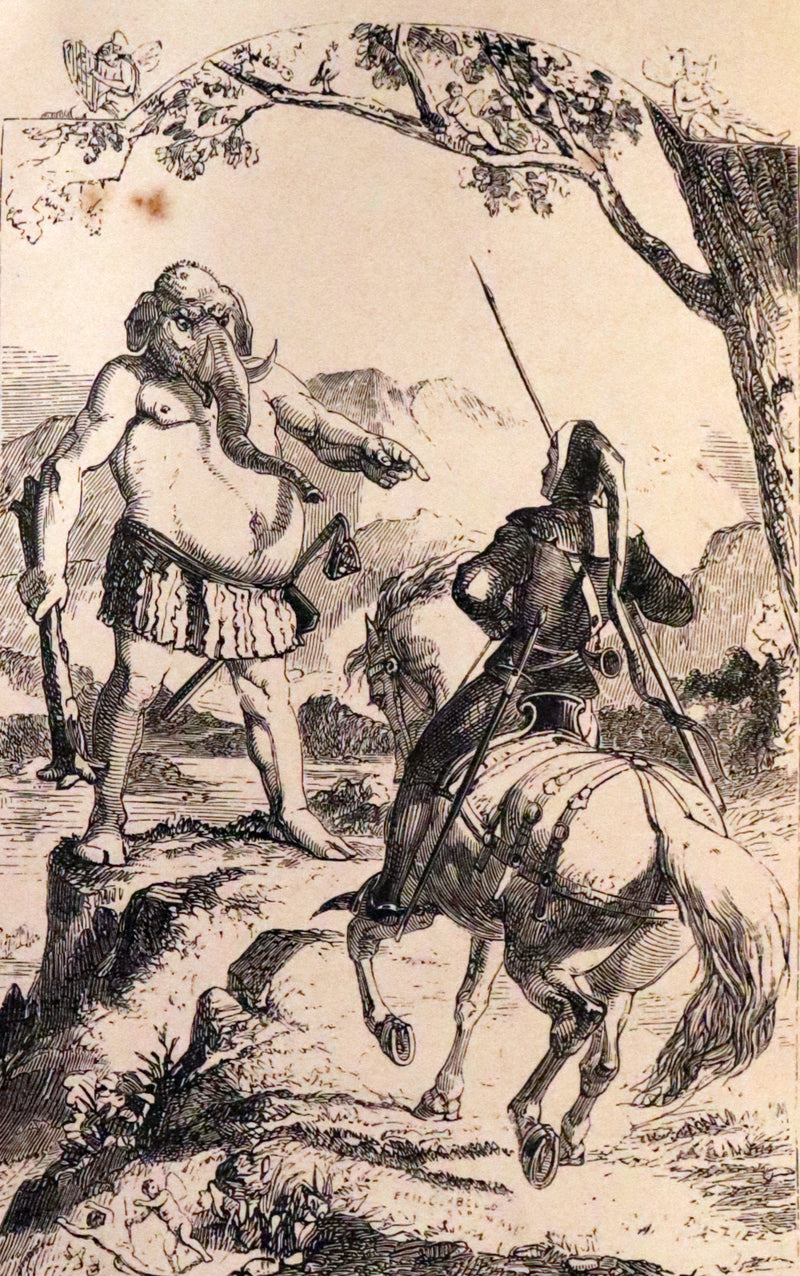 1867 Rare Victorian Book - The Canterbury Tales by Chaucer illustrated by Corbould.