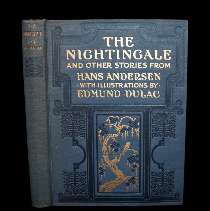 1911 Rare First Edition - The Nightingale and Other Stories from Andersen, Illustrated By Edmund Dulac.