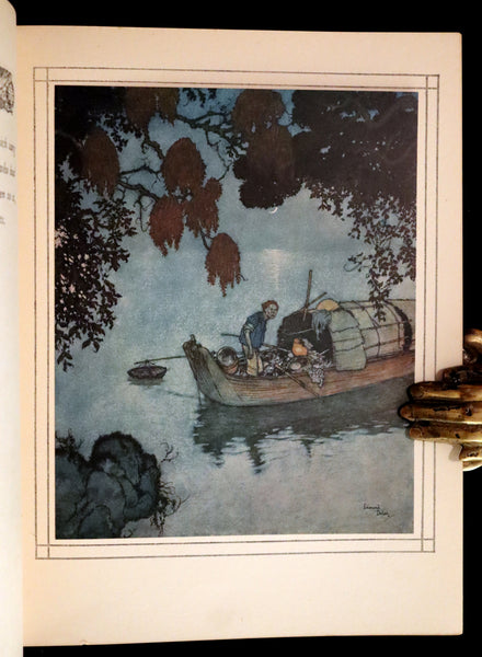 1911 Rare First Edition - The Nightingale and Other Stories from Andersen, Illustrated By Edmund Dulac.