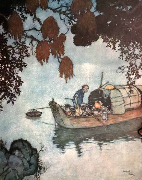 1911 Rare First Edition - The Nightingale and Other Stories from Andersen, Illustrated By Edmund Dulac.
