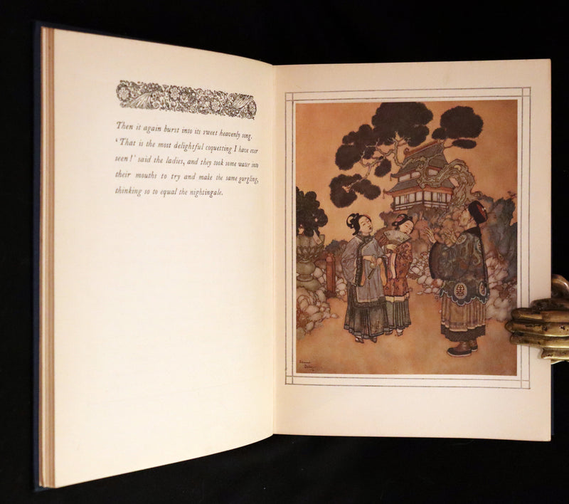 1911 Rare First Edition - The Nightingale and Other Stories from Andersen, Illustrated By Edmund Dulac.