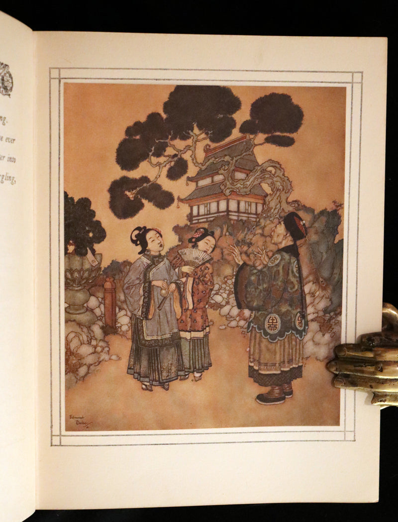 1911 Rare First Edition - The Nightingale and Other Stories from Andersen, Illustrated By Edmund Dulac.