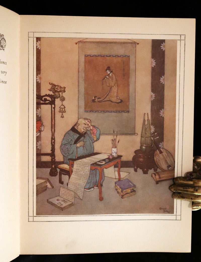 1911 Rare First Edition - The Nightingale and Other Stories from Andersen, Illustrated By Edmund Dulac.