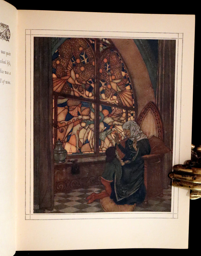 1911 Rare First Edition - The Nightingale and Other Stories from Andersen, Illustrated By Edmund Dulac.