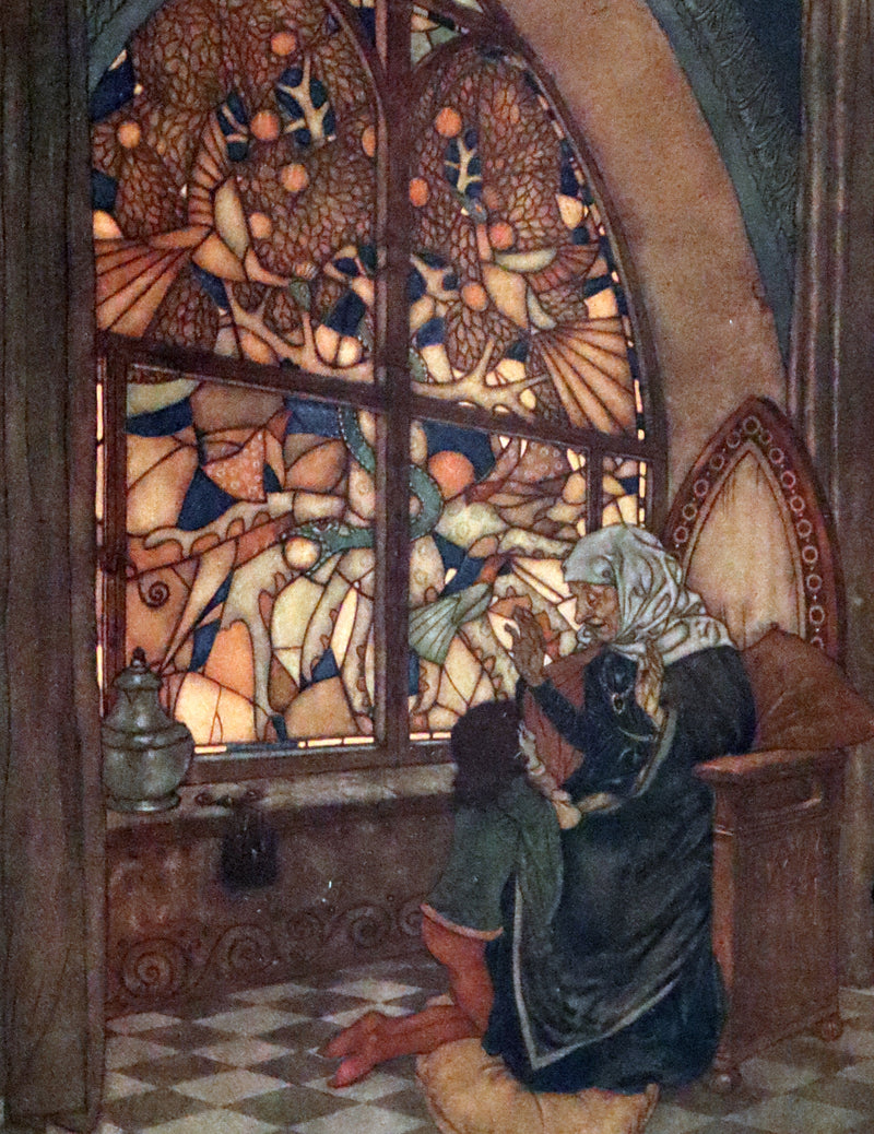 1911 Rare First Edition - The Nightingale and Other Stories from Andersen, Illustrated By Edmund Dulac.