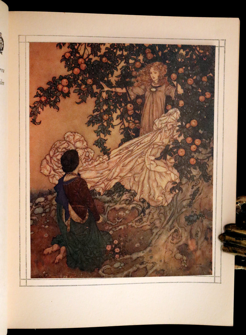 1911 Rare First Edition - The Nightingale and Other Stories from Andersen, Illustrated By Edmund Dulac.