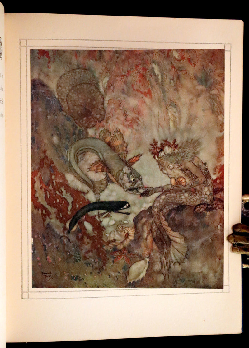 1911 Rare First Edition - The Nightingale and Other Stories from Andersen, Illustrated By Edmund Dulac.