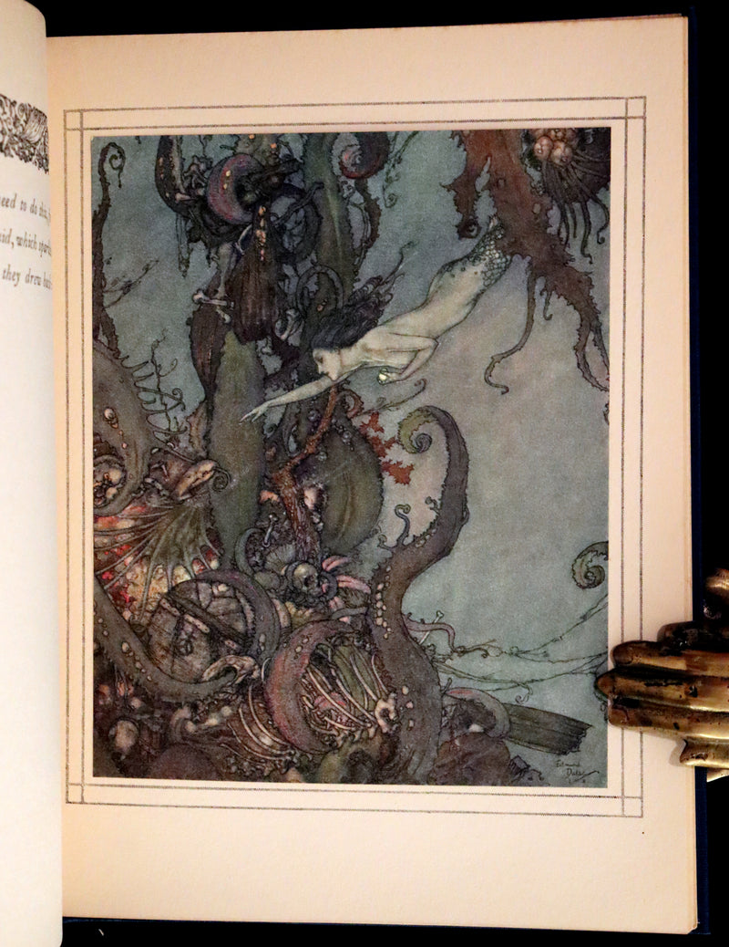 1911 Rare First Edition - The Nightingale and Other Stories from Andersen, Illustrated By Edmund Dulac.