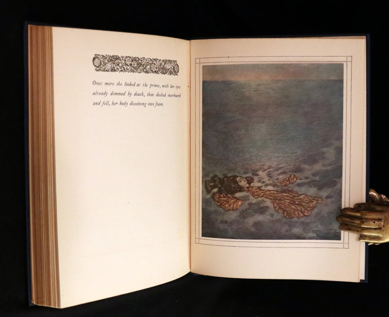 1911 Rare First Edition - The Nightingale and Other Stories from Andersen, Illustrated By Edmund Dulac.