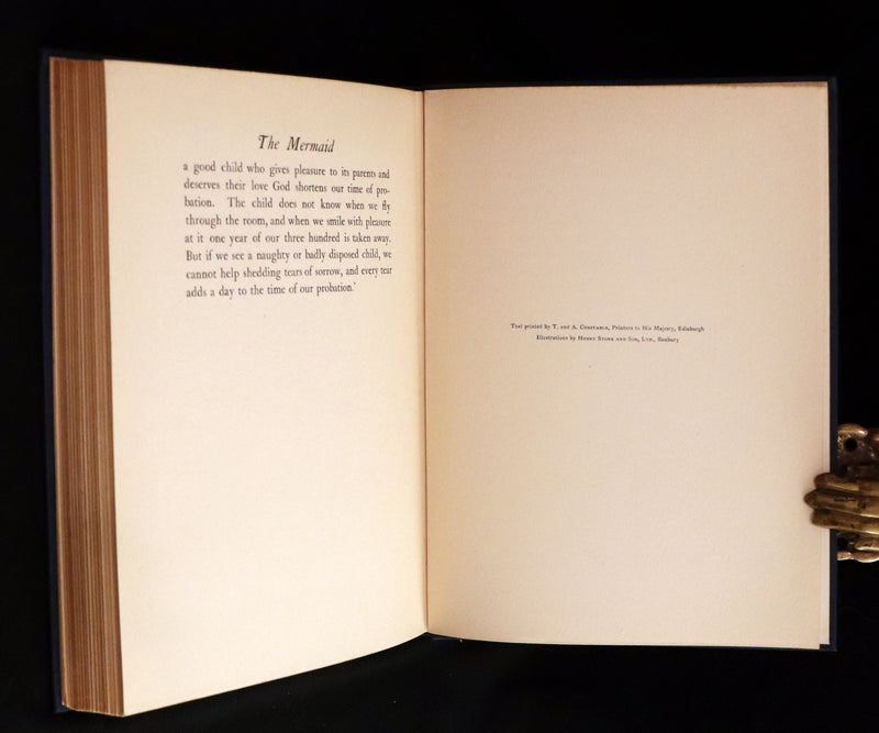 1911 Rare First Edition - The Nightingale and Other Stories from Andersen, Illustrated By Edmund Dulac.