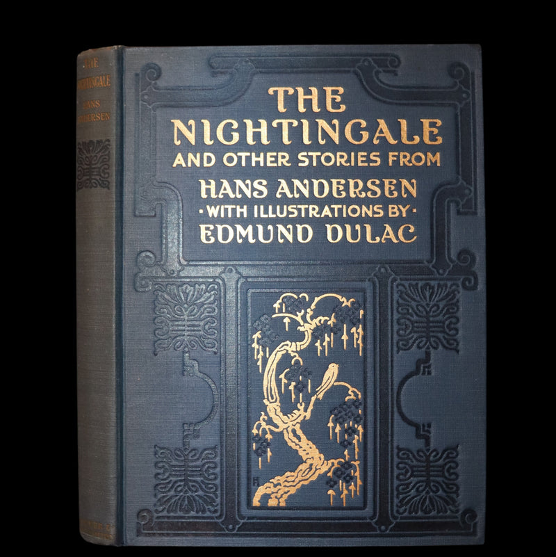 1911 Rare First Edition - The Nightingale and Other Stories from Andersen, Illustrated By Edmund Dulac.