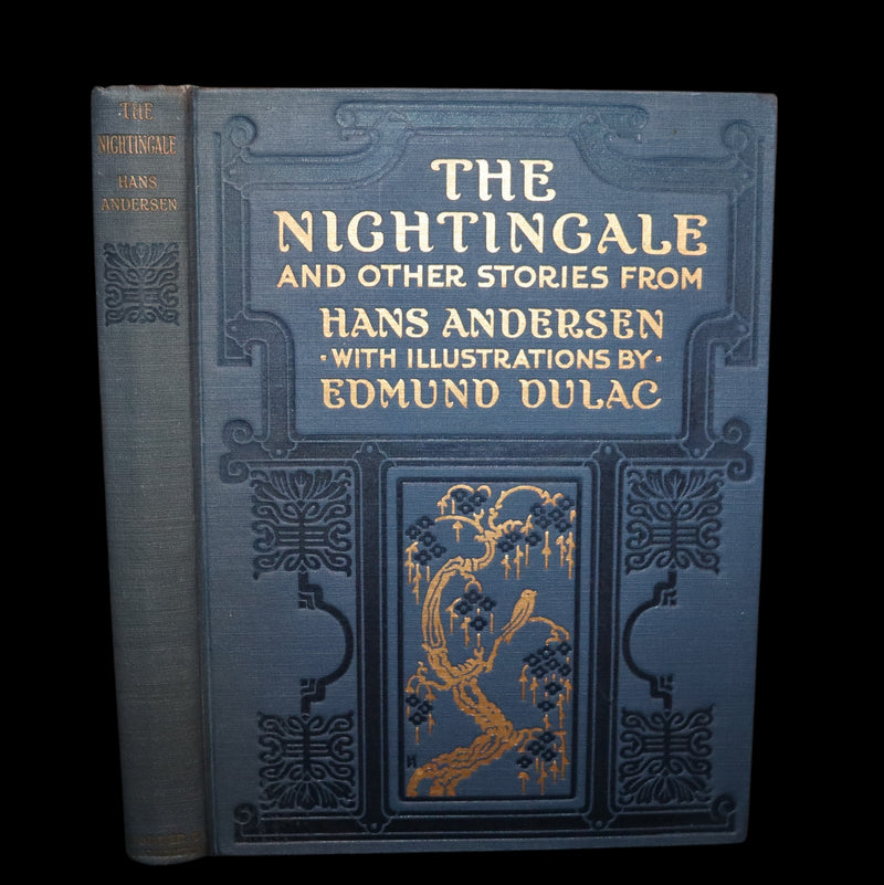 1911 Rare First Edition - The Nightingale and Other Stories from Andersen, Illustrated By Edmund Dulac.