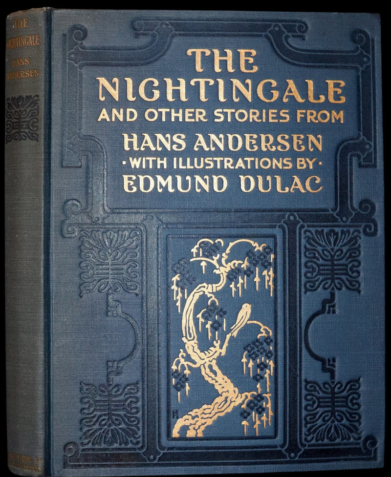 1911 Rare First Edition - The Nightingale and Other Stories from Andersen, Illustrated By Edmund Dulac.