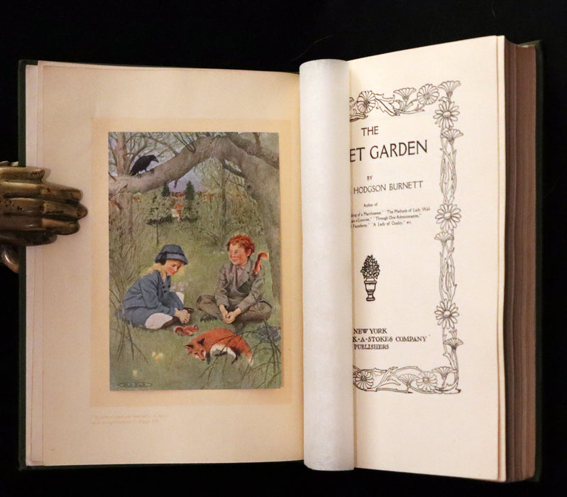 1911 Rare First Edition Book - The SECRET GARDEN by Frances Hodgson Burnett.