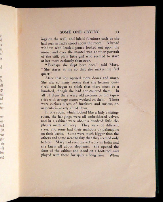 1911 Rare First Edition Book - The SECRET GARDEN by Frances Hodgson Burnett.