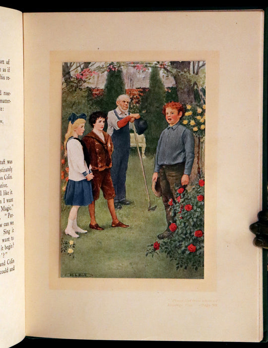 1911 Rare First Edition Book - The SECRET GARDEN by Frances Hodgson Burnett.