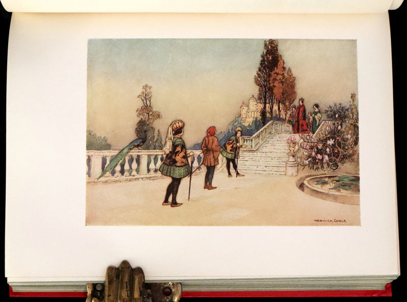 1911 Rare First Edition - STORIES from the PENTAMERONE Illustrated by Warwick GOBLE. Neapolitan Fairy Tale.