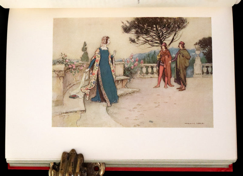 1911 Rare First Edition - STORIES from the PENTAMERONE Illustrated by Warwick GOBLE. Neapolitan Fairy Tale.