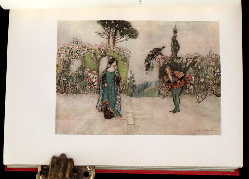 1911 Rare First Edition - STORIES from the PENTAMERONE Illustrated by Warwick GOBLE. Neapolitan Fairy Tale.