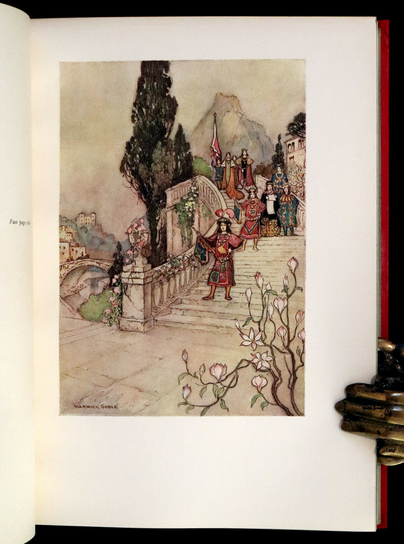 1911 Rare First Edition - STORIES from the PENTAMERONE Illustrated by Warwick GOBLE. Neapolitan Fairy Tale.