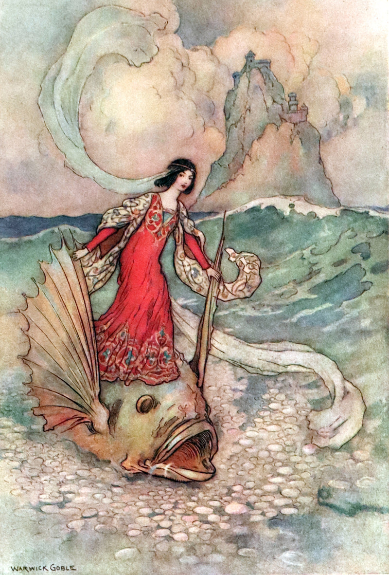 1911 Rare First Edition - STORIES from the PENTAMERONE Illustrated by Warwick GOBLE. Neapolitan Fairy Tale.