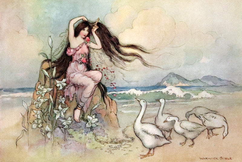 1911 Rare First Edition - STORIES from the PENTAMERONE Illustrated by Warwick GOBLE. Neapolitan Fairy Tale.