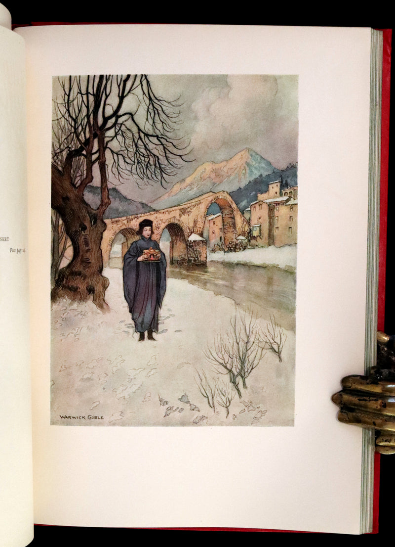 1911 Rare First Edition - STORIES from the PENTAMERONE Illustrated by Warwick GOBLE. Neapolitan Fairy Tale.