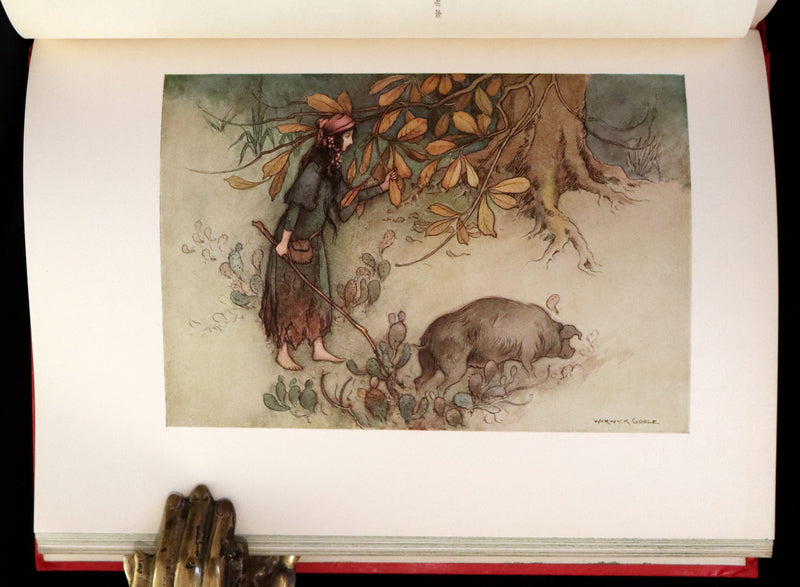 1911 Rare First Edition - STORIES from the PENTAMERONE Illustrated by Warwick GOBLE. Neapolitan Fairy Tale.