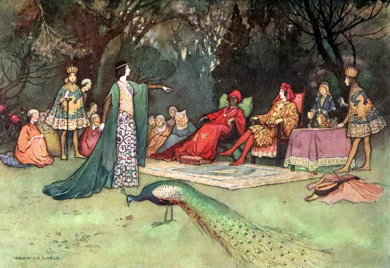 1911 Rare First Edition - STORIES from the PENTAMERONE Illustrated by Warwick GOBLE. Neapolitan Fairy Tale.