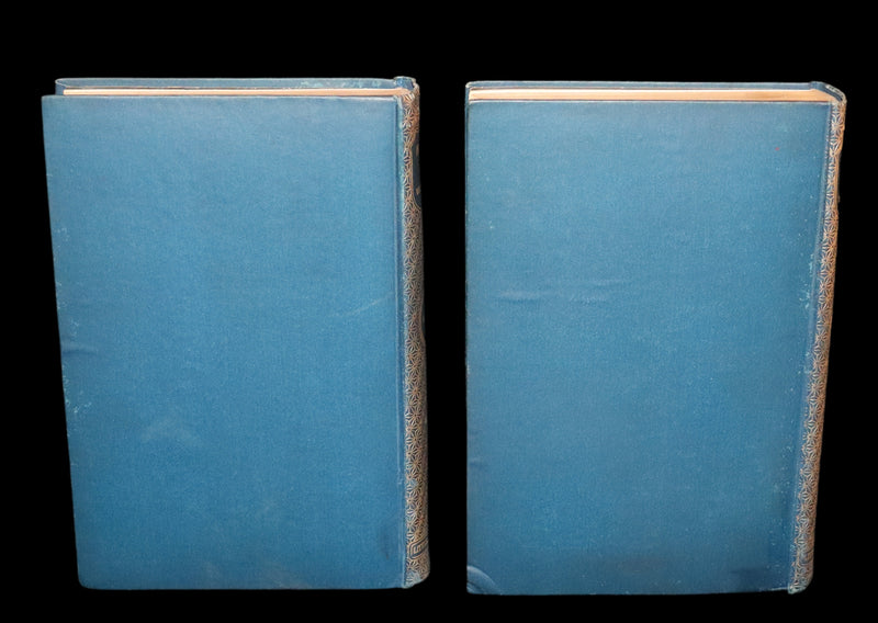 1897 Rare Victorian Book set - NOTRE-DAME de Paris, The Hunchback of Notre-Dame by Victor Hugo. Gothic.