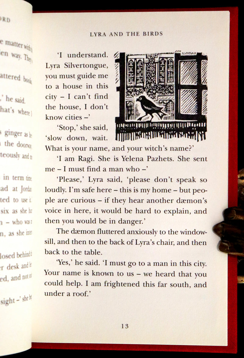 2003 Signed First Edition - LYRA'S OXFORD [His Dark Materials] by Philip Pullman. Illustrated.