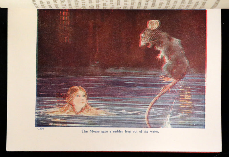 1916 Scarce Edition - Alice's Adventures in Wonderland illustrated by Harry Rountree.