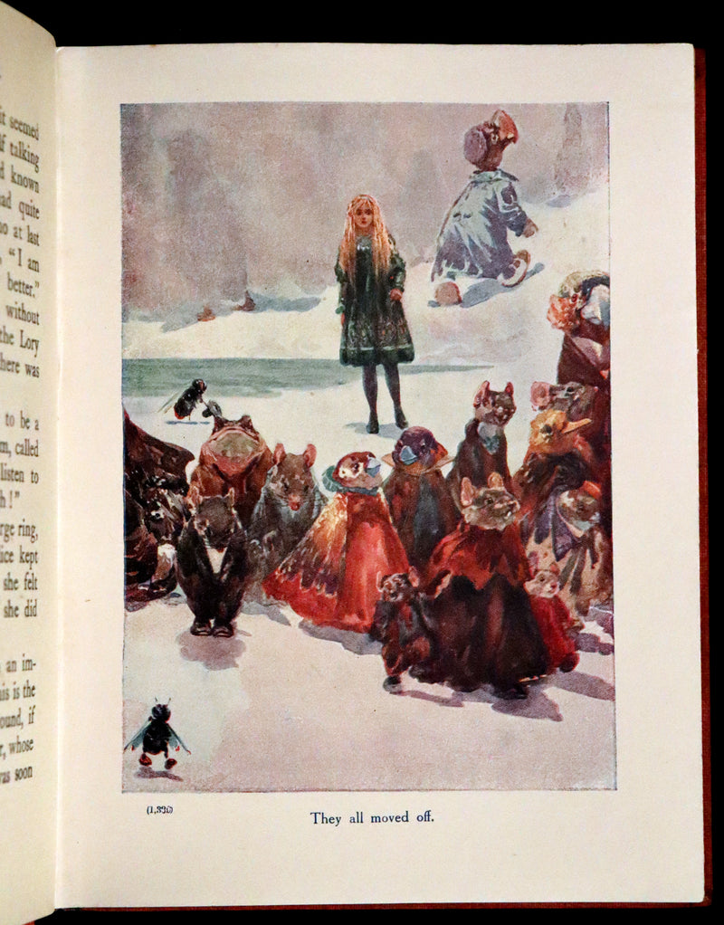 1916 Scarce Edition - Alice's Adventures in Wonderland illustrated by Harry Rountree.