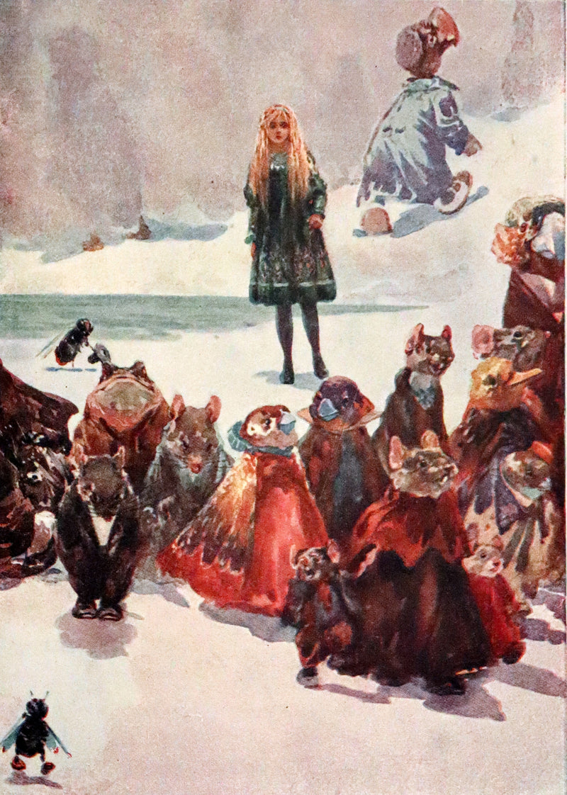 1916 Scarce Edition - Alice's Adventures in Wonderland illustrated by Harry Rountree.