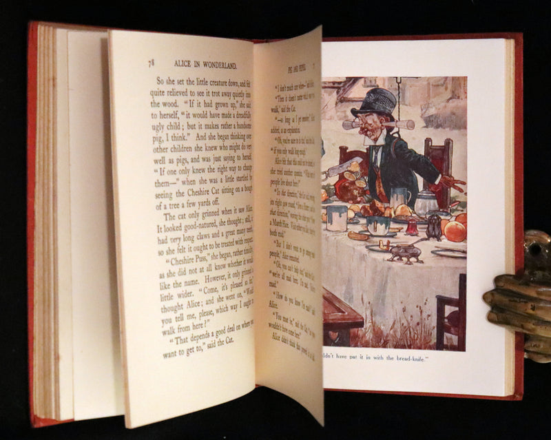 1916 Scarce Edition - Alice's Adventures in Wonderland illustrated by Harry Rountree.