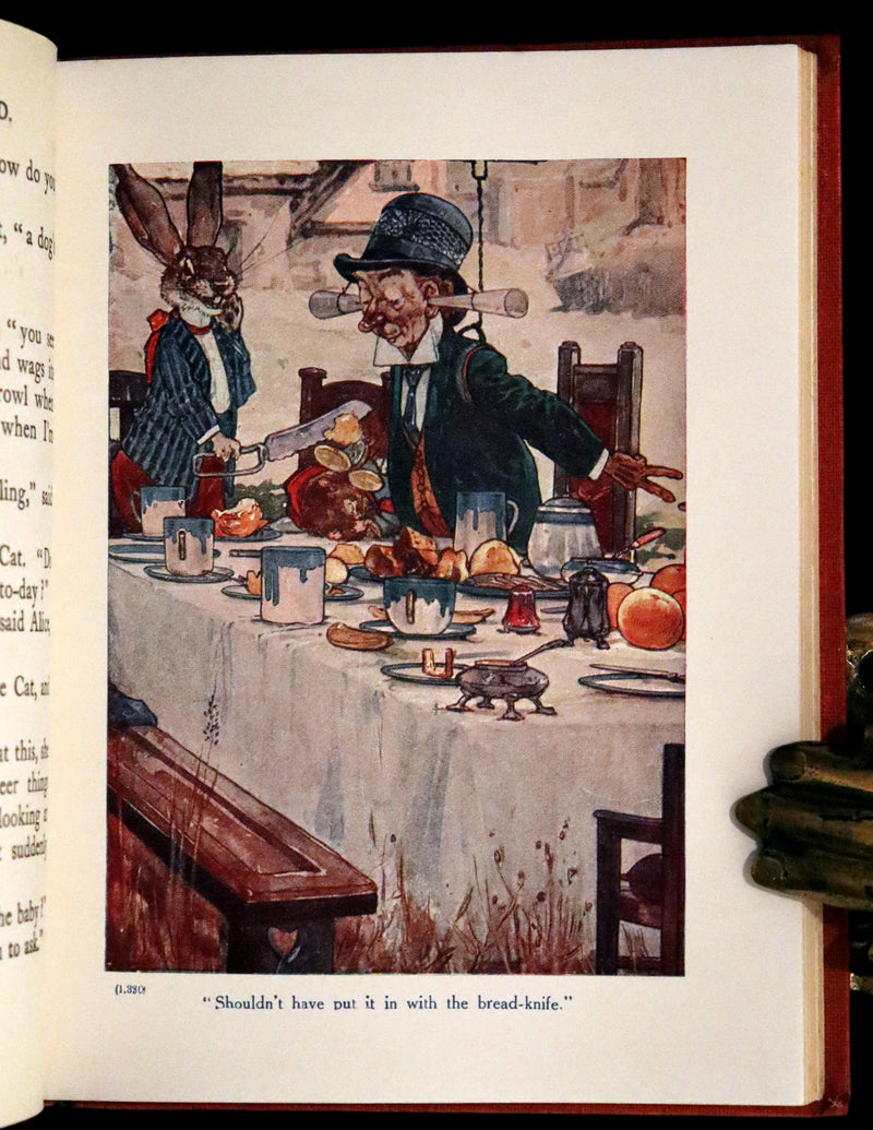 1916 Scarce Edition - Alice's Adventures in Wonderland illustrated by Harry Rountree.