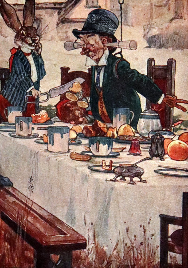 1916 Scarce Edition - Alice's Adventures in Wonderland illustrated by Harry Rountree.